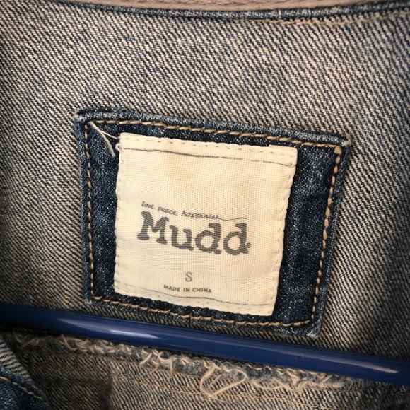 Mudd Jean jacket with gray sleeves - Picture 4 of 5